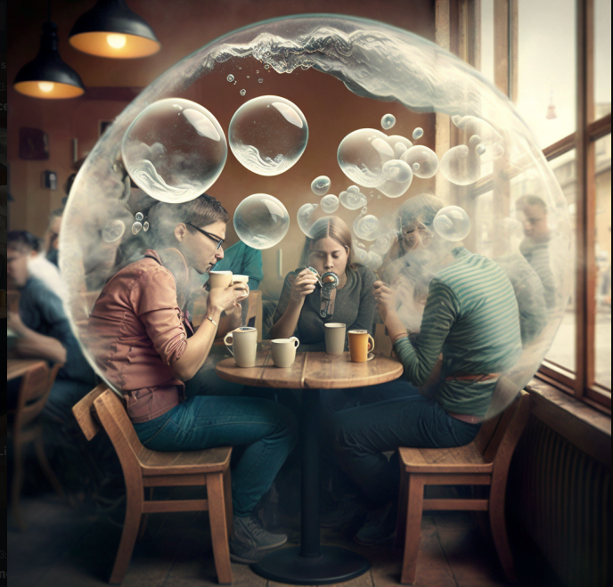 Living in other people's bubble